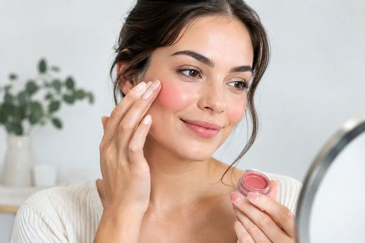 How to Apply Cream Blush Naturally, Step by Step