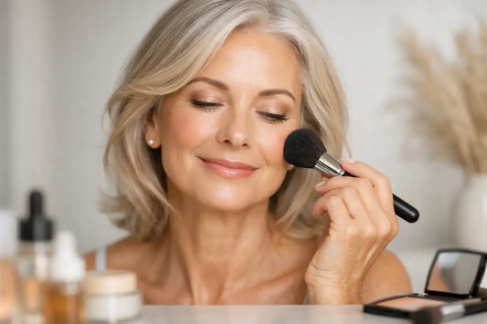 Natural Makeup for Mature Skin That Glows