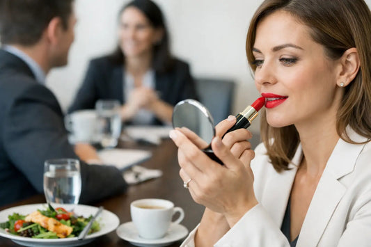 How to Make Lipstick Last Through Meals and Meetings