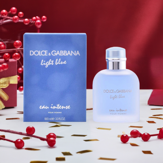 Light blue eau intense for men