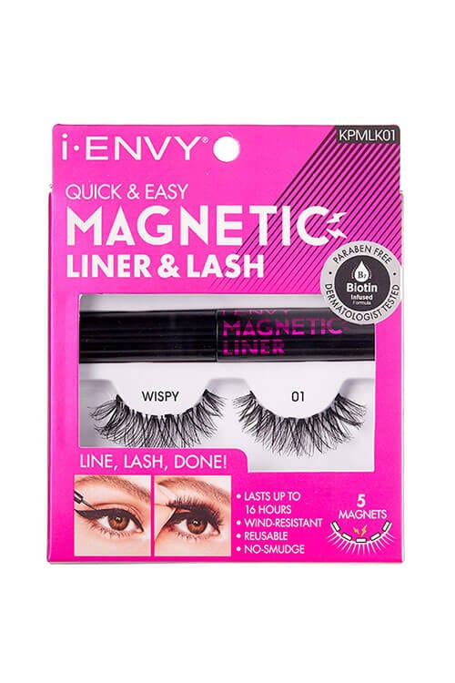 Kiss-envy quick and easy magnetic liner and lash kit