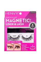 Kiss-envy quick and easy magnetic liner and lash kit