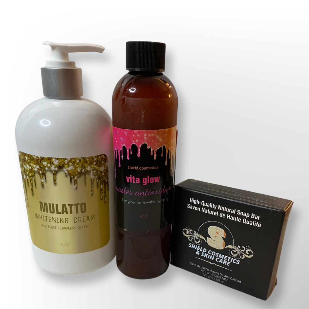 Mulatto skin whitening system