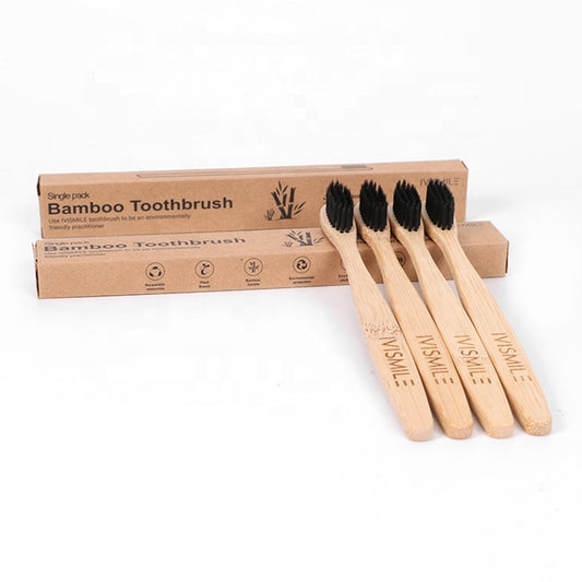 Bamboo Charcoal Soft Bristle Toothbrush