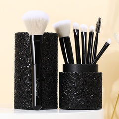 Makeup brush set blush